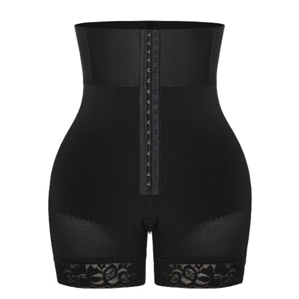 High-Waisted Shaping Shorts with Butt-Lift