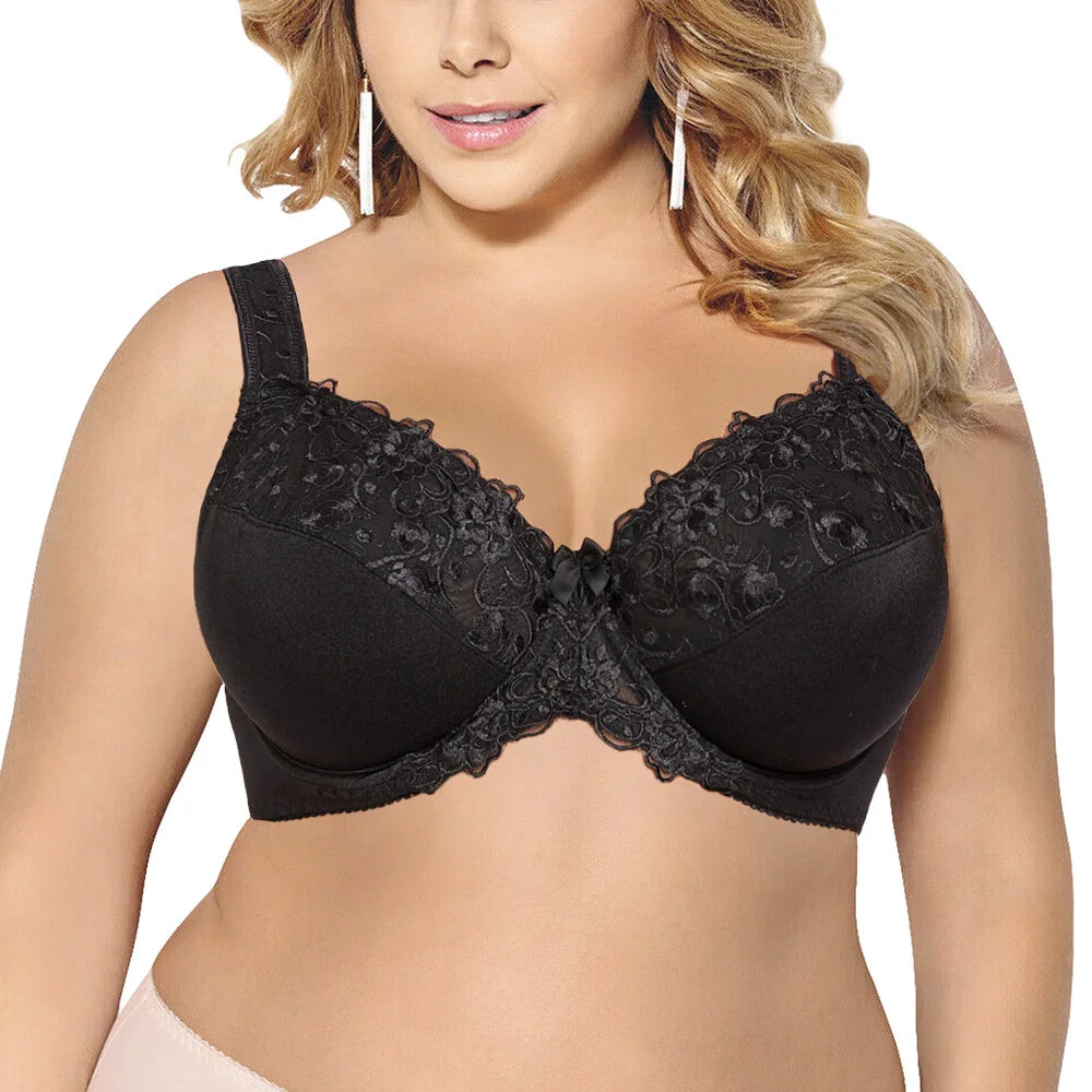 Elegant Lace Underwire Bra