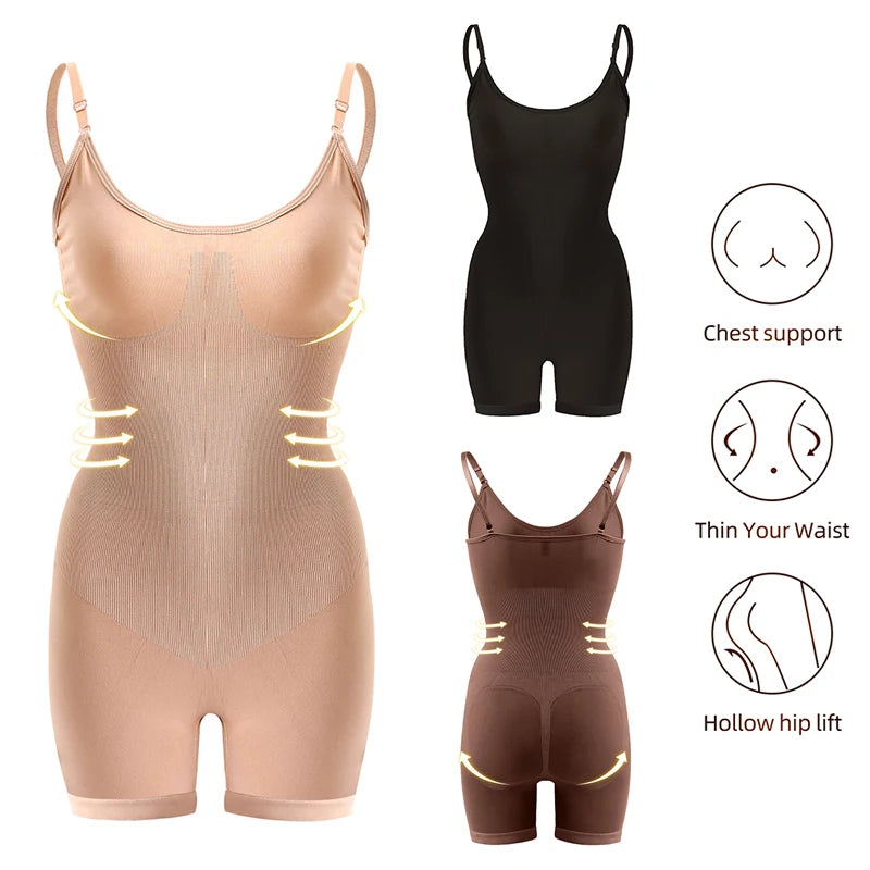 Sculpting Bodysuit with Shorts Shapewear