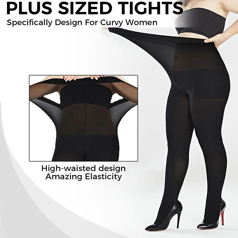 80D Tights Black High Waist