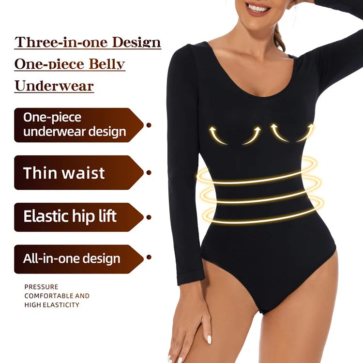 Longsleeve Bodysuit Sculpting Shapewear